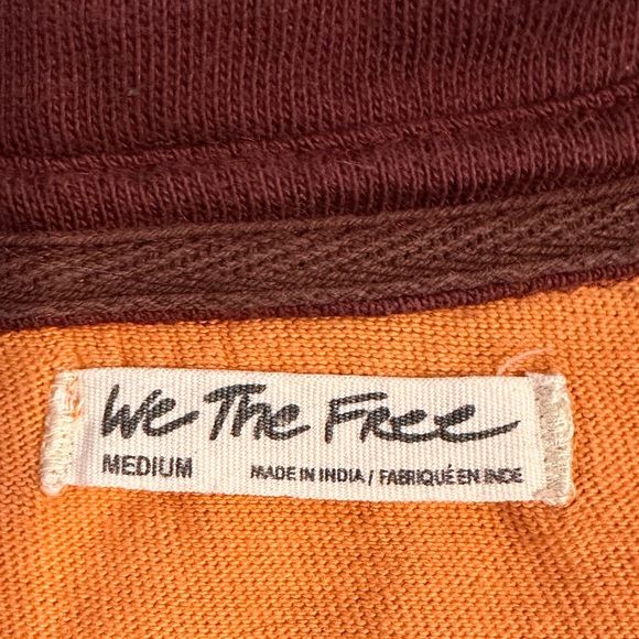 Free People collared tie dye top - Picture 6 of 6